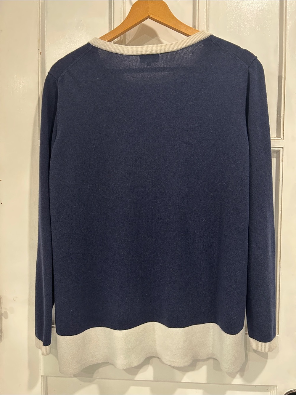 Crown & Ivy Scottie Dog With Bow Cotton Crew Neck Sweater - Size XL - Picture 2 of 8